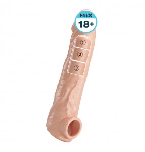 PRETTY LOVE - Celarus Extension Penis Sleeve (Skin Color)